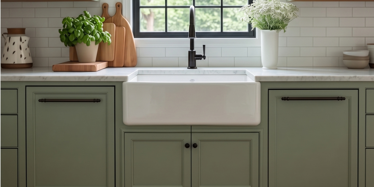 Myth: Farmhouse Sinks Are Only Made for Traditional Kitchens