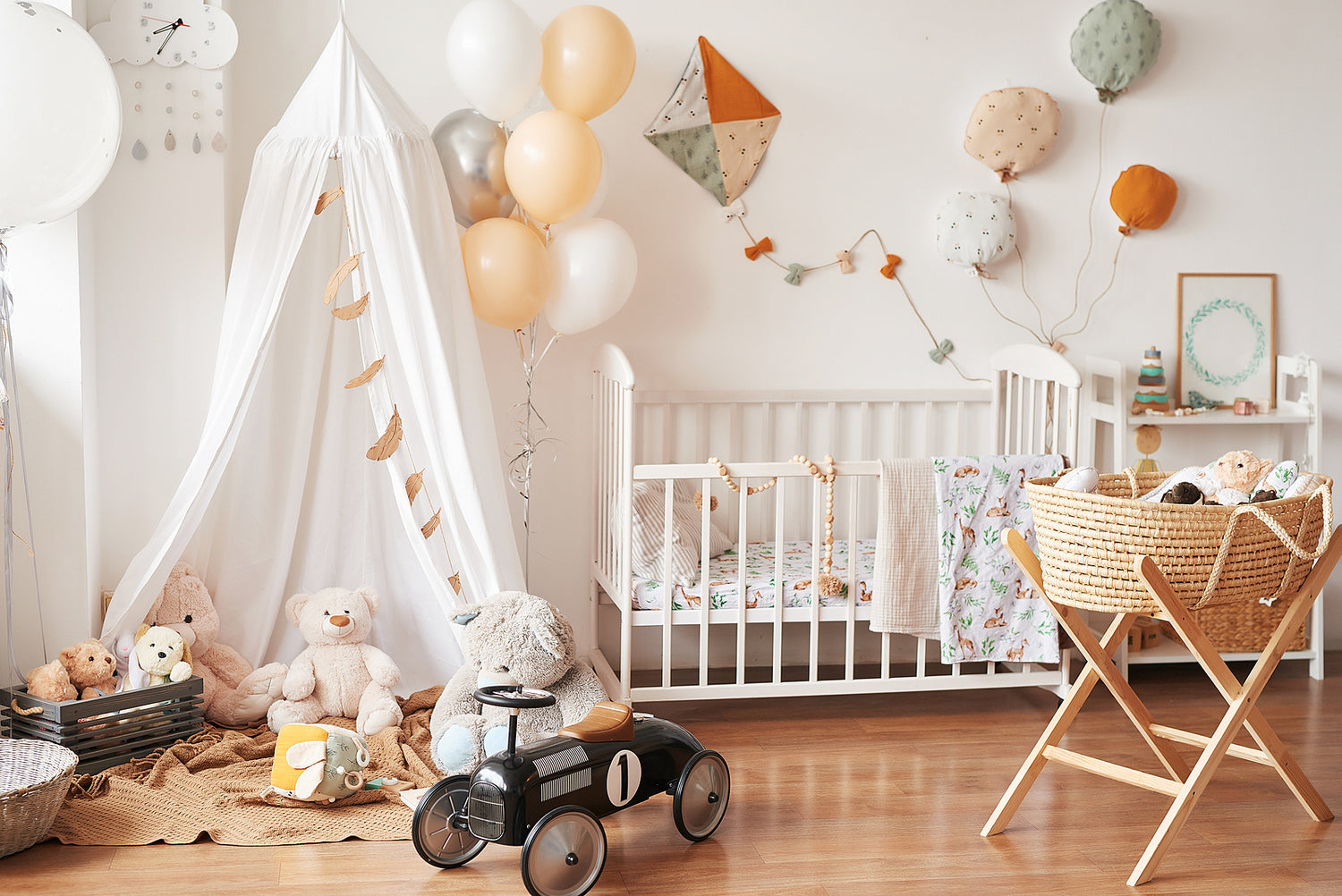 Ideas for a Modern Nursery - Fossil Blu