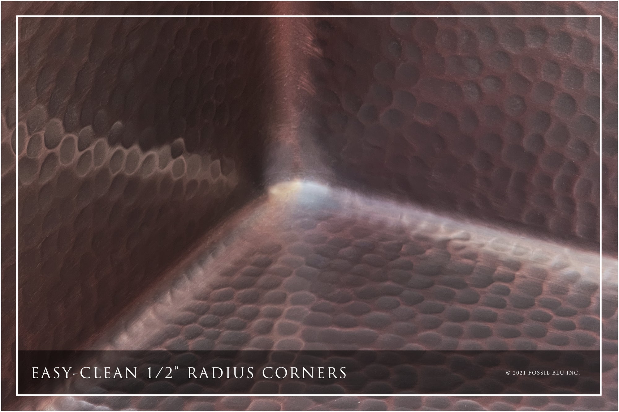 FSW1101 LUXURY 33-INCH HEAVY 12-GAUGE DARK PATINA COPPER FARMHOUSE SINK, INCLUDES ACCS, CURVED FRONT