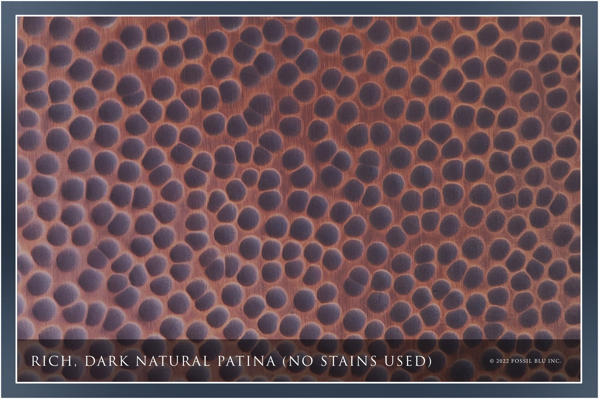 FSW1106 LUXURY 30-INCH HEAVY 12-GAUGE DARK PATINA COPPER FARMHOUSE SINK, INCLUDES ACCS, FLAT FRONT