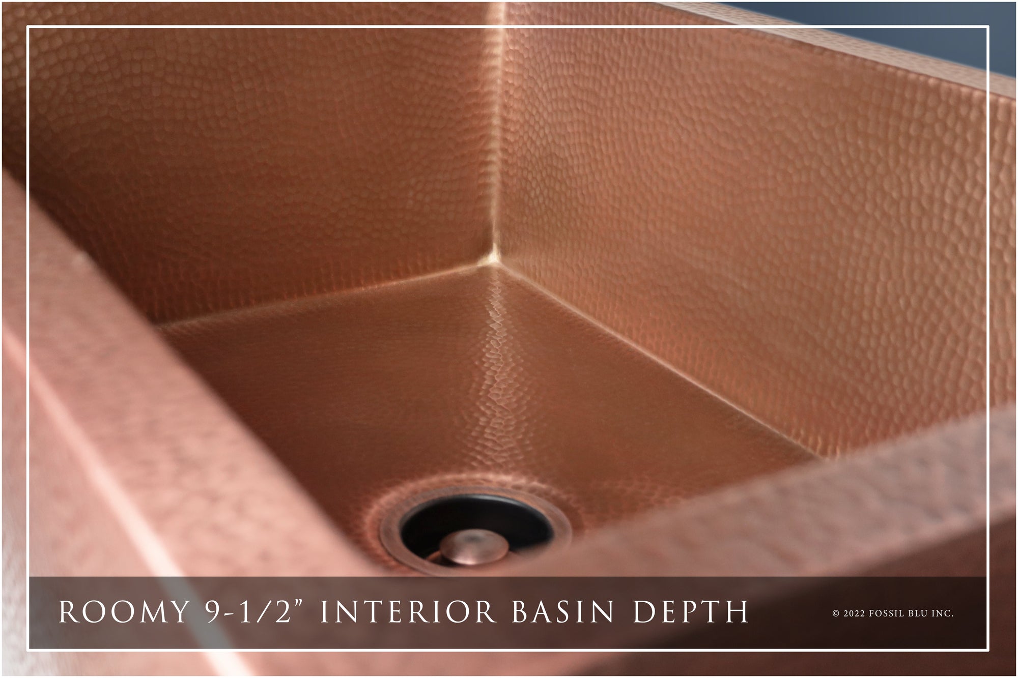 55 Garrison Copper Undermount Sink: Unique With Drainboard