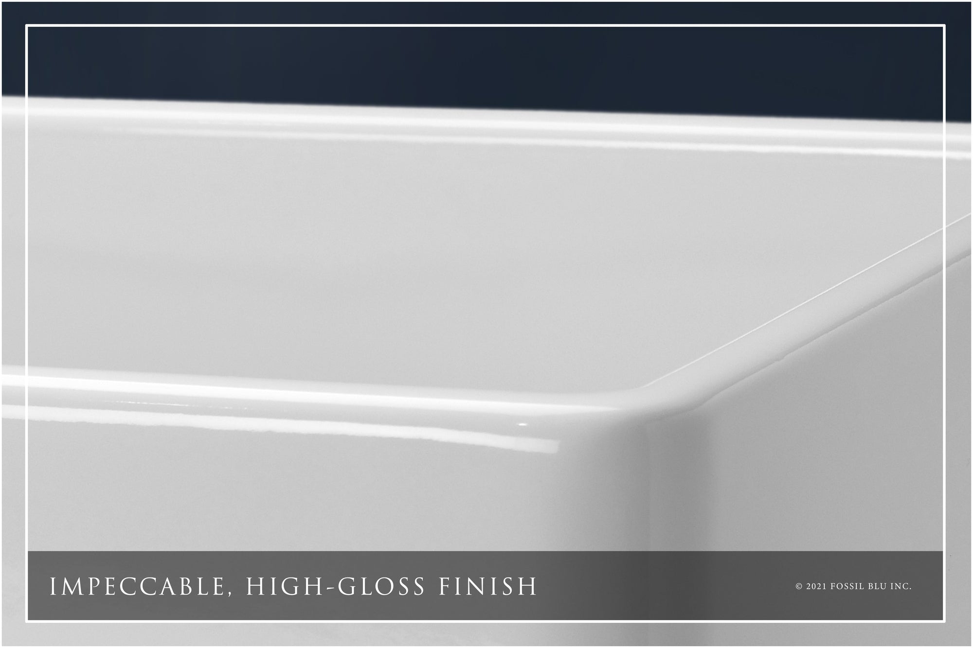 FSW1012 LUXURY 33-INCH SOLID FIRECLAY FARMHOUSE SINK IN WHITE, STAINLESS STEEL ACCS, BELTED FRONT