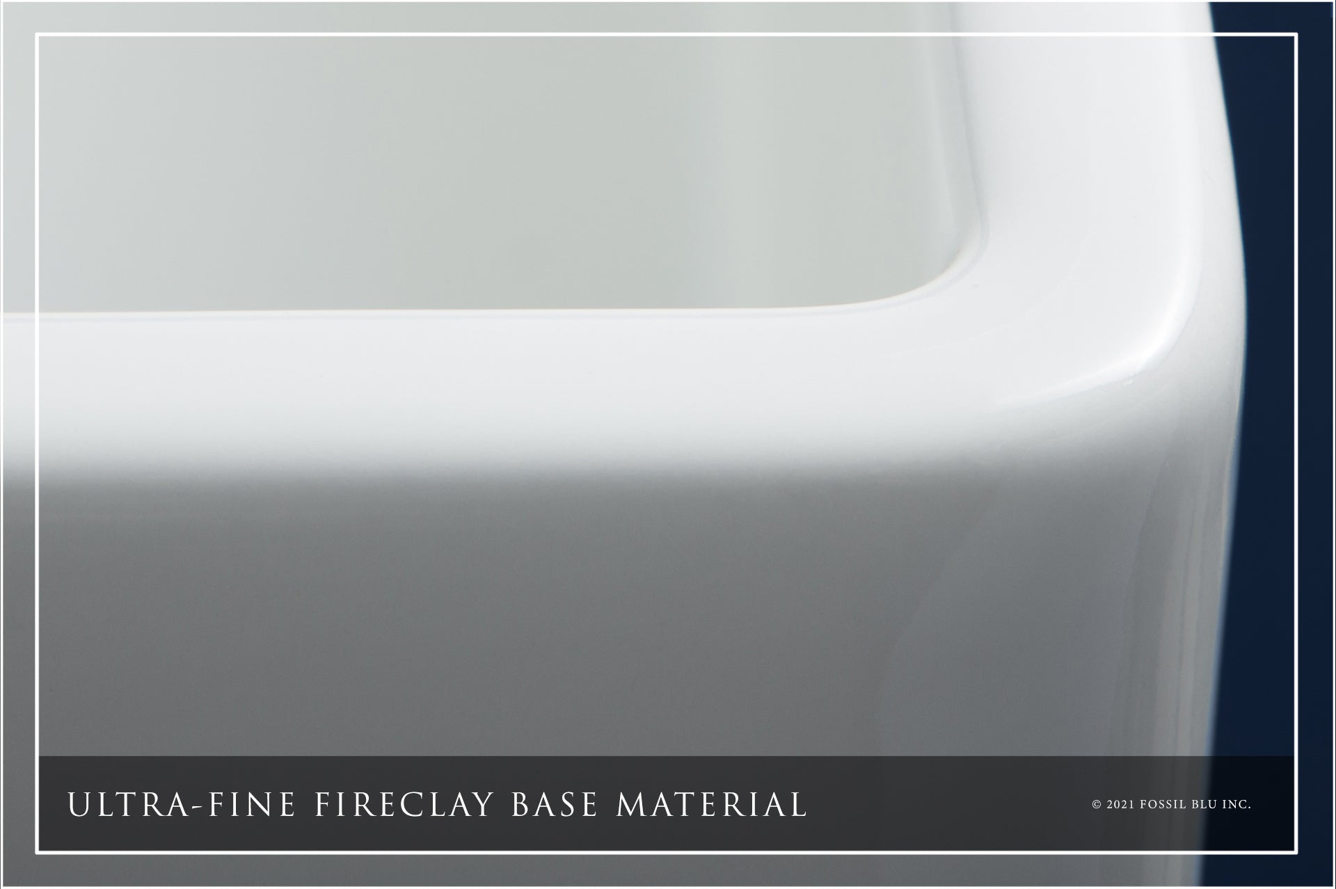 FSW1008 LUXURY 36-INCH SOLID FIRECLAY FARMHOUSE SINK IN WHITE, STAINLESS STEEL ACCS, FLAT FRONT